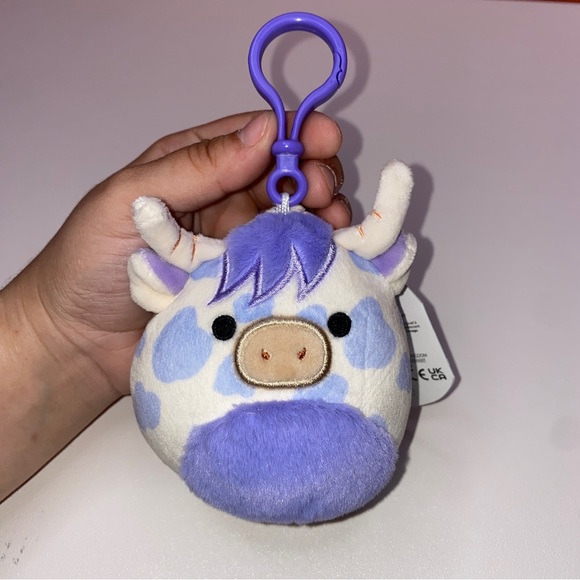 Squishmallow Conway the Highland Cow Clip 3” - Picture 3 of 8